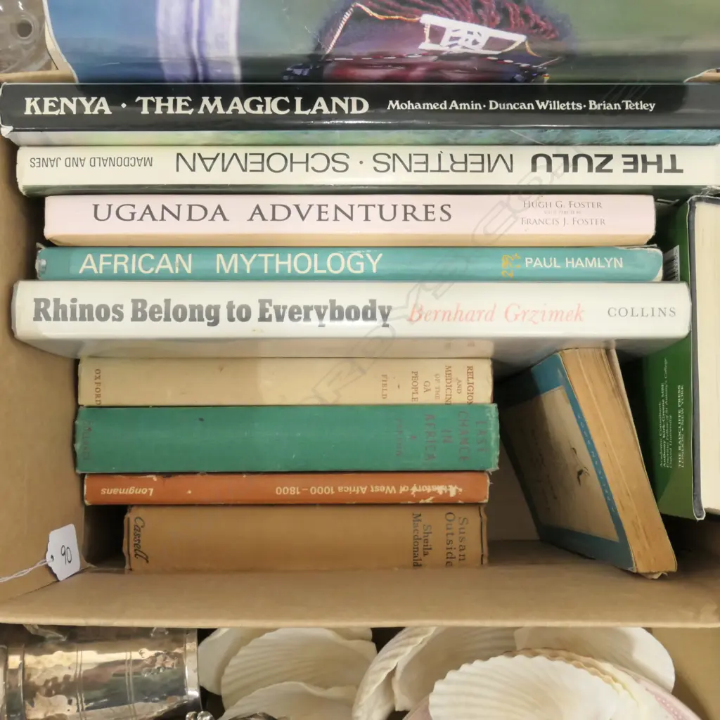 ASST. VINTAGE AND REF. BOOKS ON AFRICA Image 1++