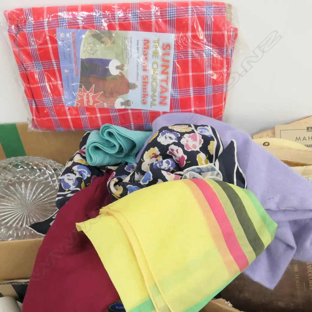 COLLECTION OF SCARVES AND SHAWLS; PASHMINA, CASHMERE, JAEAGER, JAPANESE SHIBORI AND AFRICAN  Image 1++