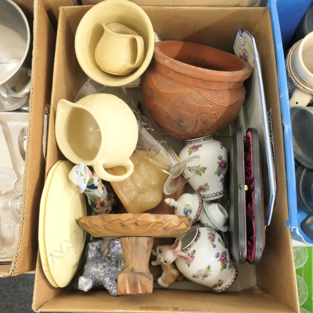 LOT TEASPOONS/CHINA/TERRACOTTA/CRYSTAL ETC Image 1++