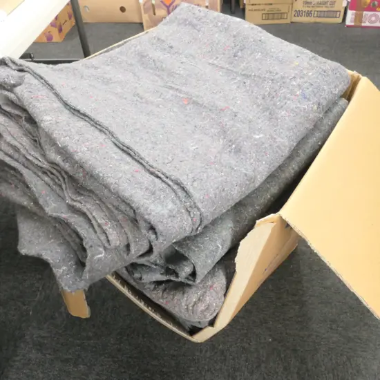 BOX OF BLANKETS 