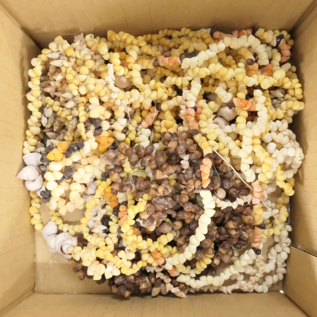 ASST. VINTAGE PACIFIC ISLAND NECKLACES Image 1++