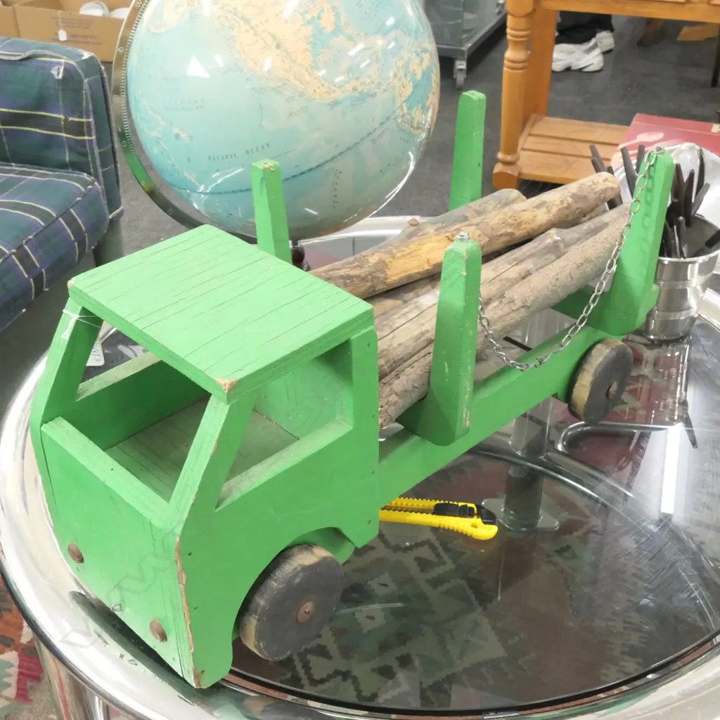 WOODEN TOY TRUCK 600 MM L Image 1++