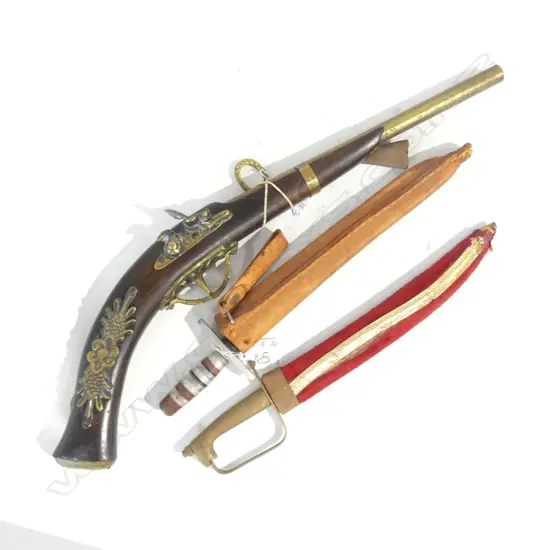 2 DAGGERS & REPLICA PISTOL