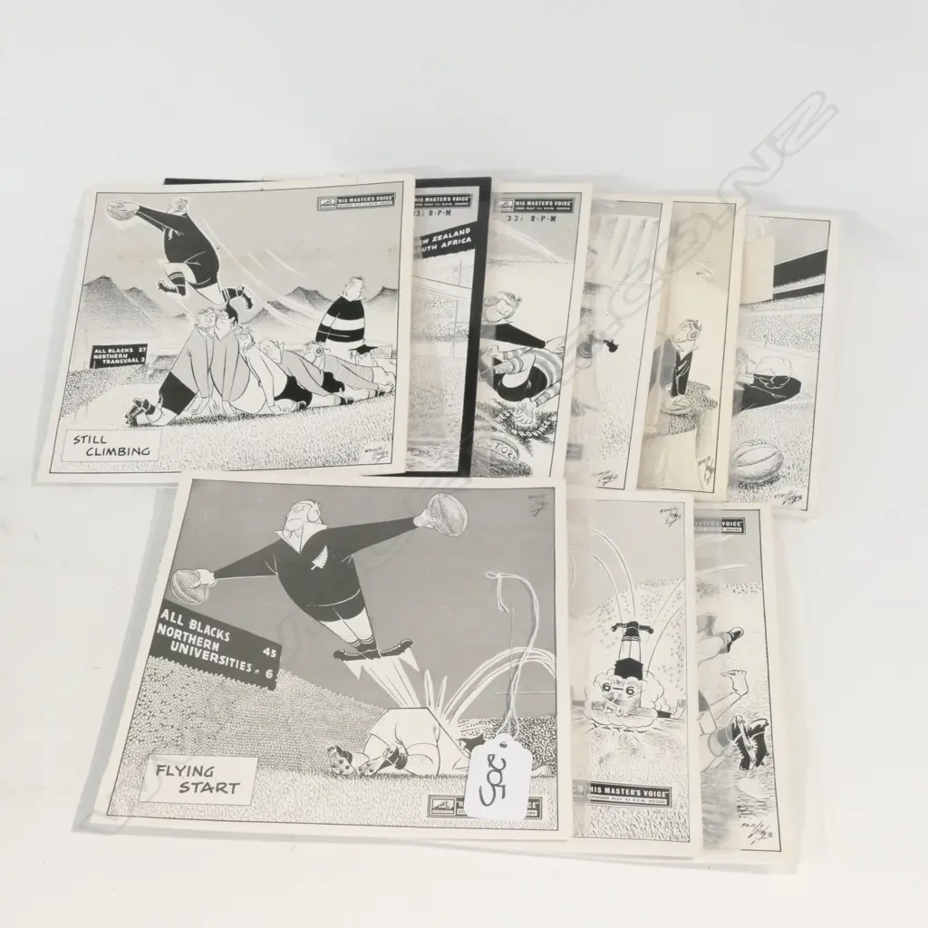 9 ASST RUGBY '45S 1960'S ETC Image 1++