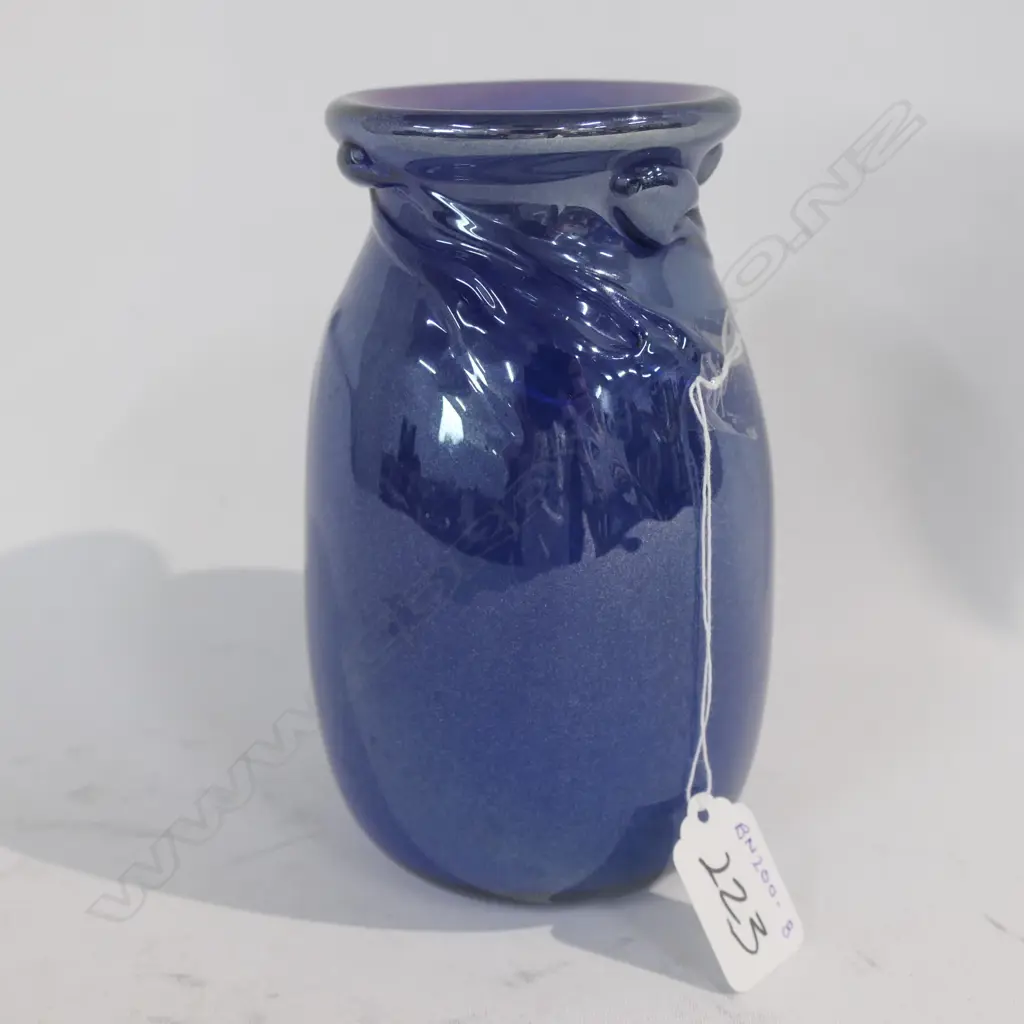 GARRY NASH SGD GLASS VASE H. 160MM Image 1++