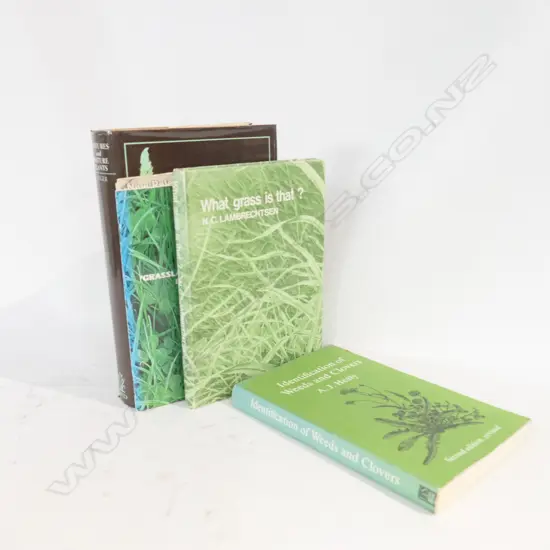 4 ASST BOTANICAL BOOKS HEALY ETC