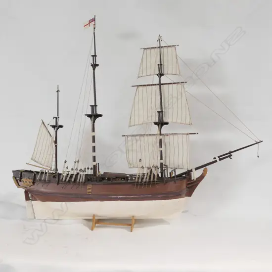 MODEL OF A SAILING SHIP L. 800mm