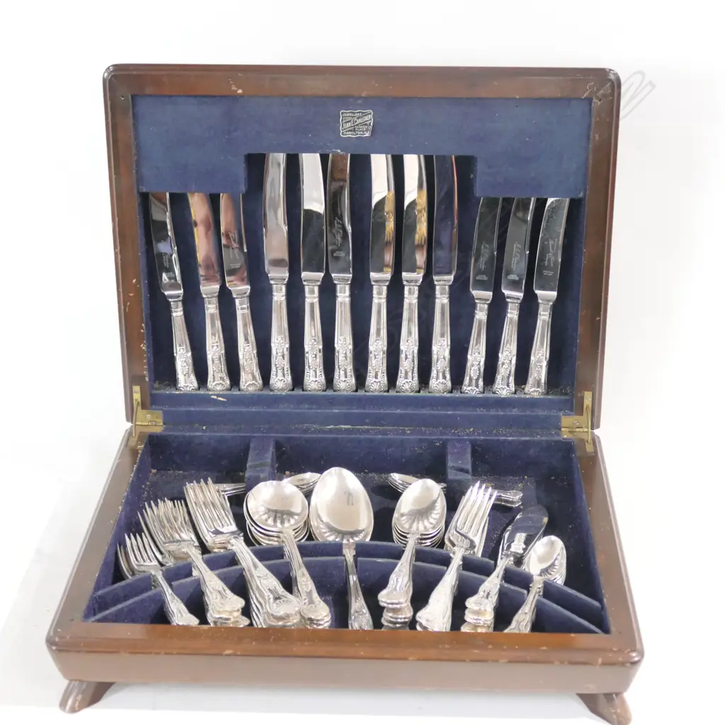 CANTEEN OF KINGS PATTERN CUTLERY Image 1++