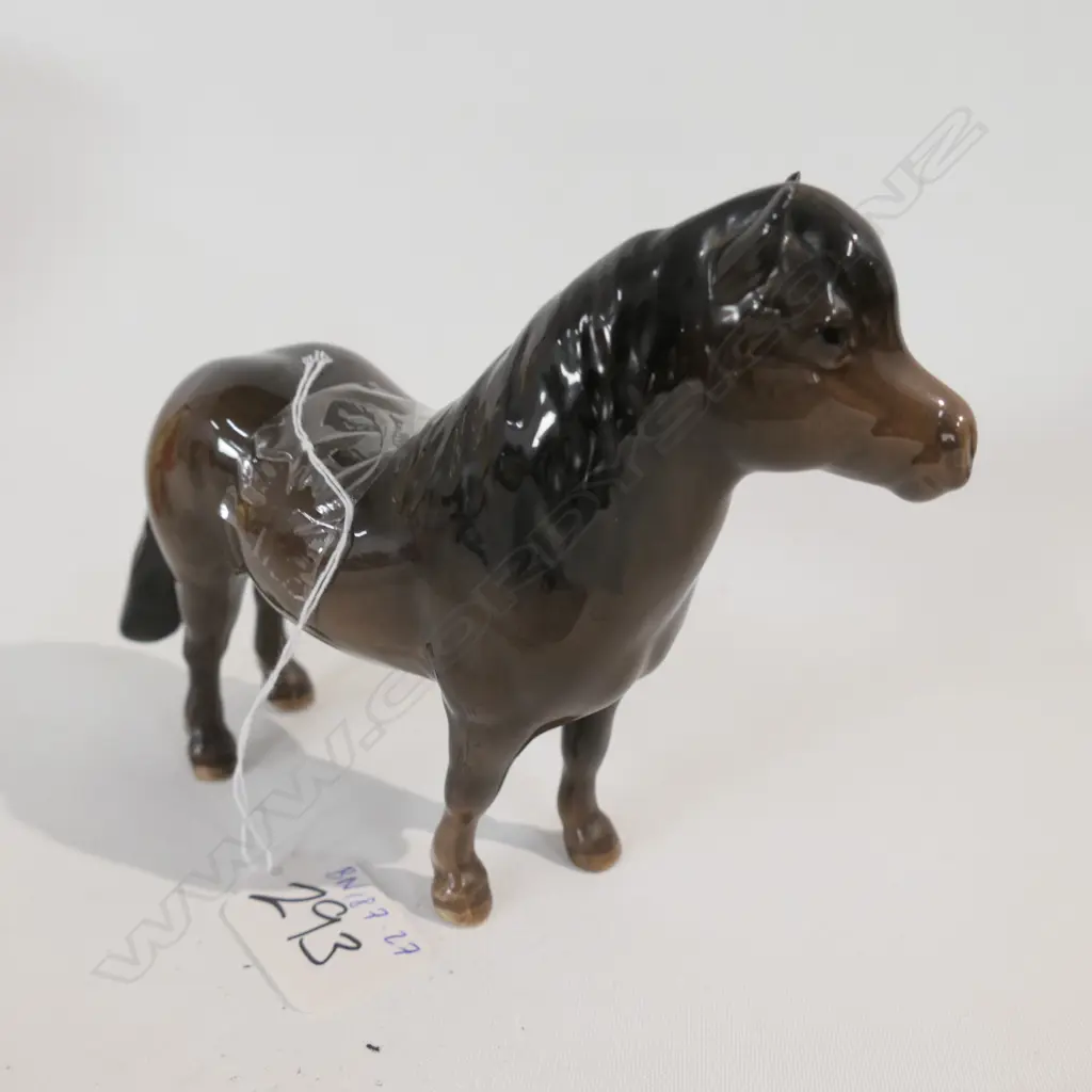 BESWICK SHETLAND PONY--ESCHONCHAN RONAY 168  1961/89 Image 1++