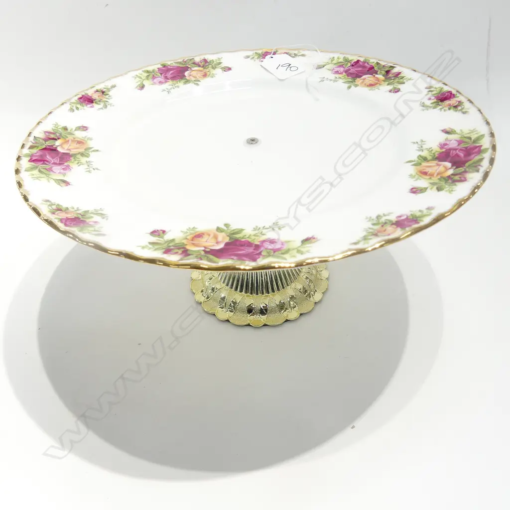 ROYAL ALBERT OLD COUNTRY ROSES 26CM TAZZA	 Image 1++