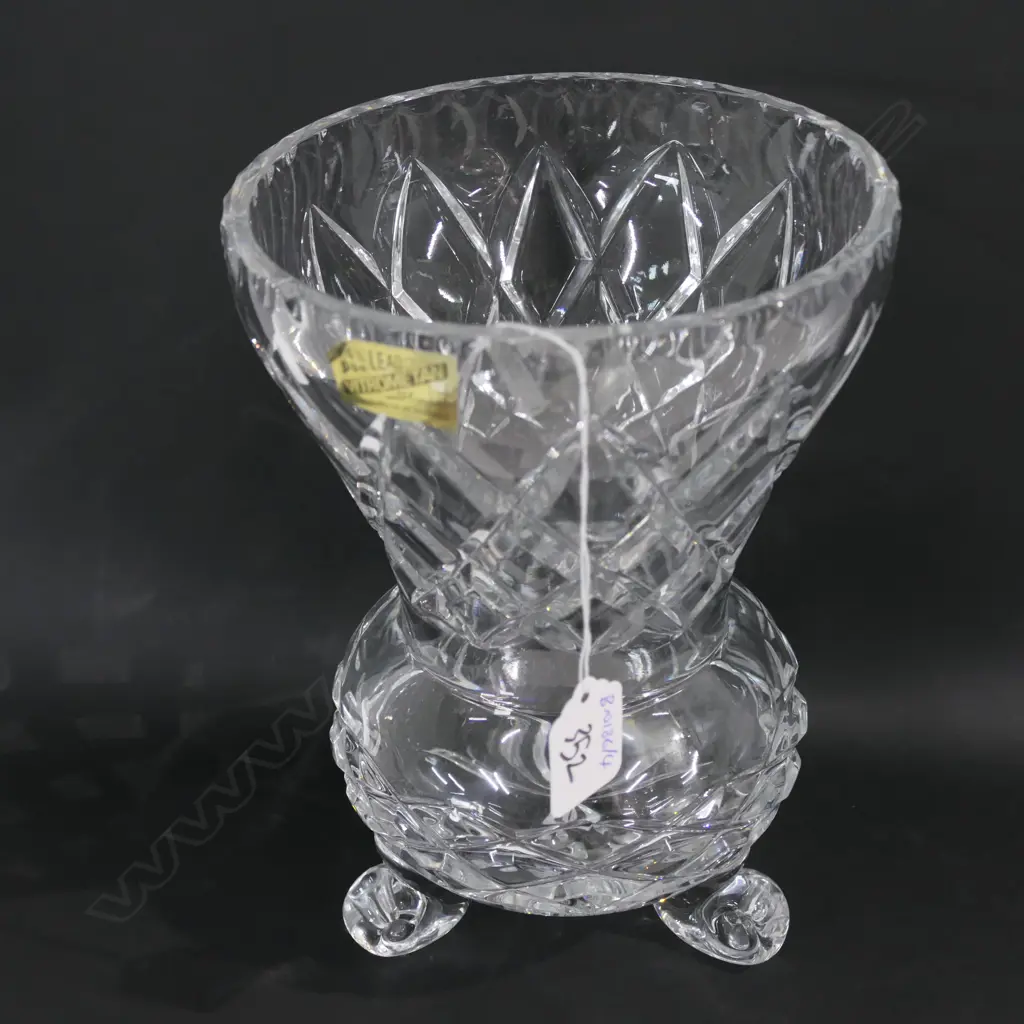 CUT CRYSTAL VASE H 240 MM Image 1++