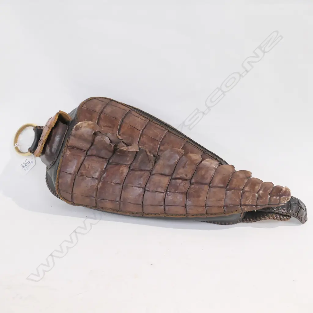 CROCODILE HIDE BAG H 500 MM Image 1++