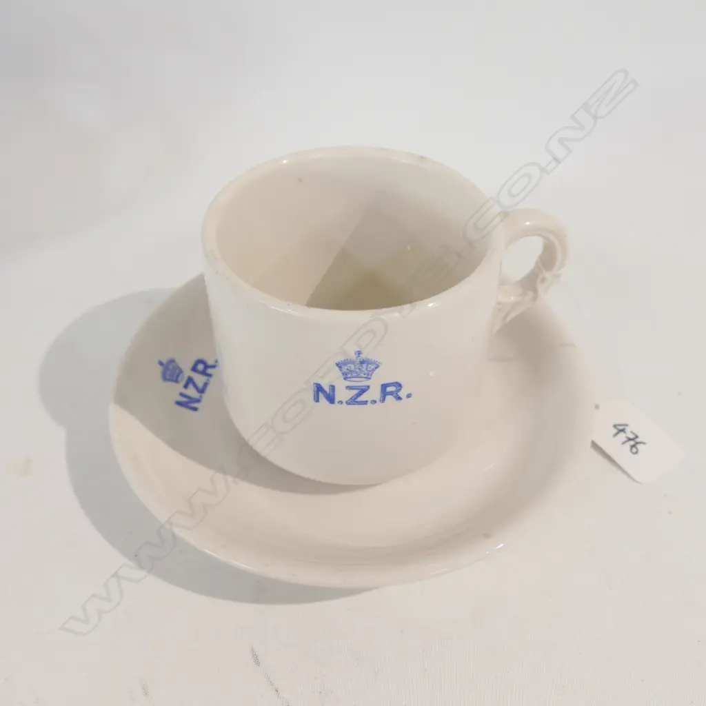 NZR CUP AND SAUCER Image 1++