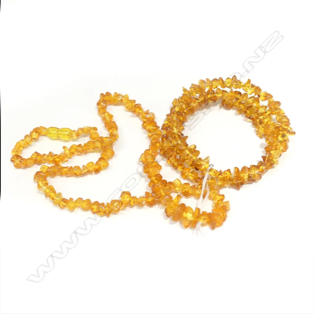 BALTIC AMBER NECKLACE & BRACELET Image 1++