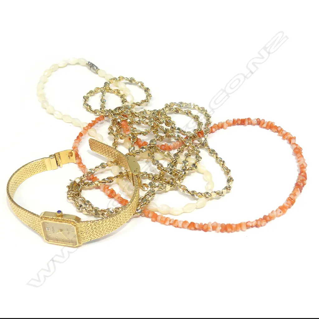 LDS WATCH; NECKLACES & GP CHAIN Image 1++