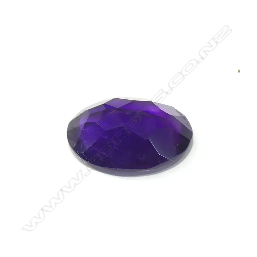 A GOOD QUALITY 14.37 CT AMETHYST Image 1++