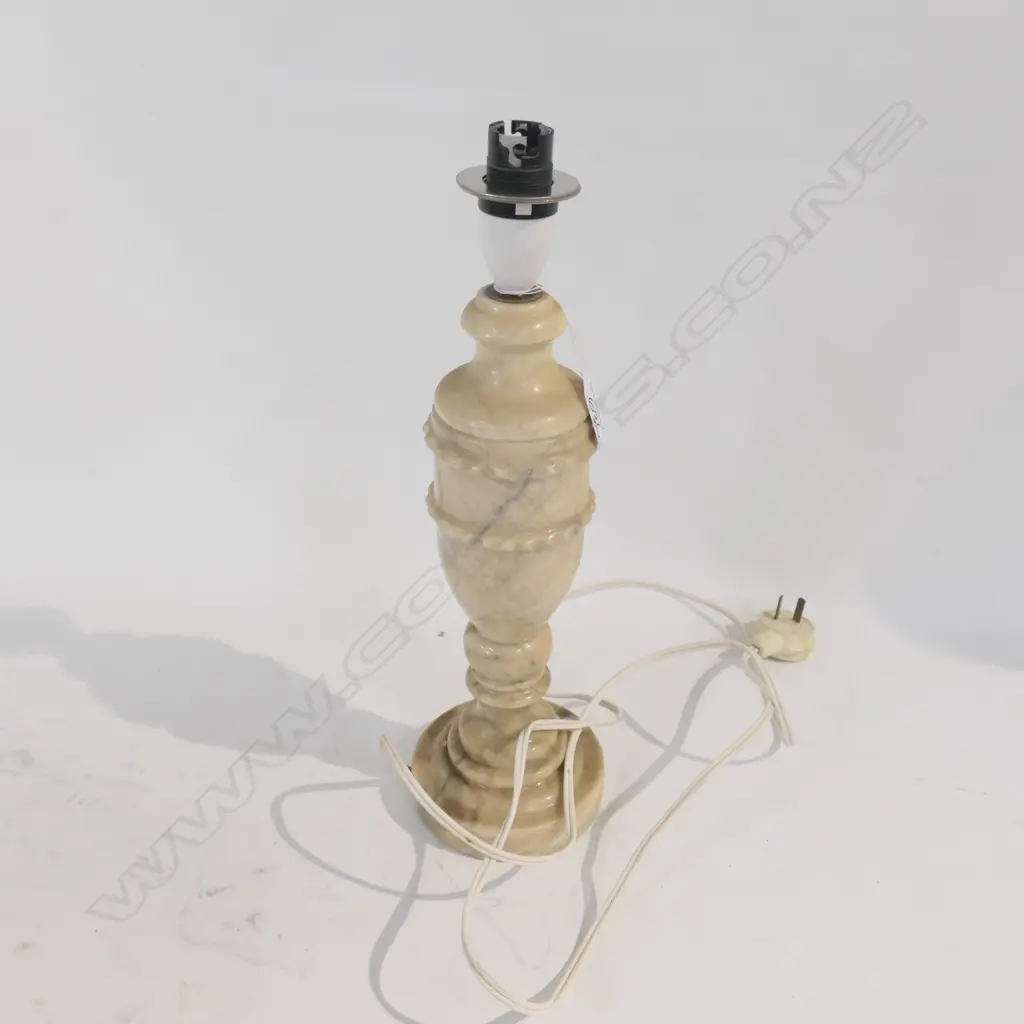 MARBLE LAMP BASE 380MM H Image 1++