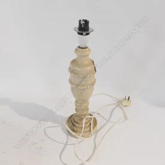 MARBLE LAMP BASE 380MM H