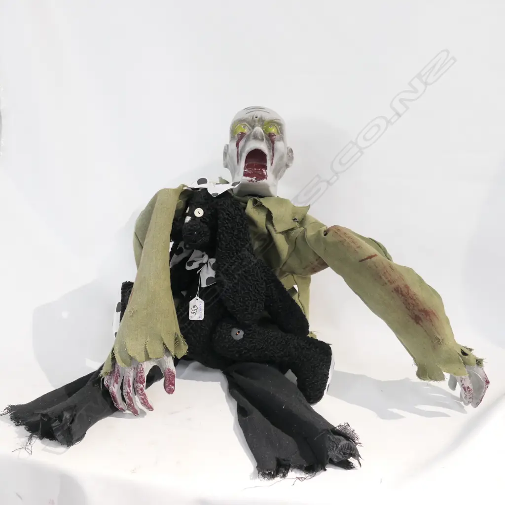 BUNNY SOFT TOY & HUNCH BACK 'MONSTER' TOY Image 1++