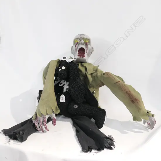 BUNNY SOFT TOY & HUNCH BACK 'MONSTER' TOY