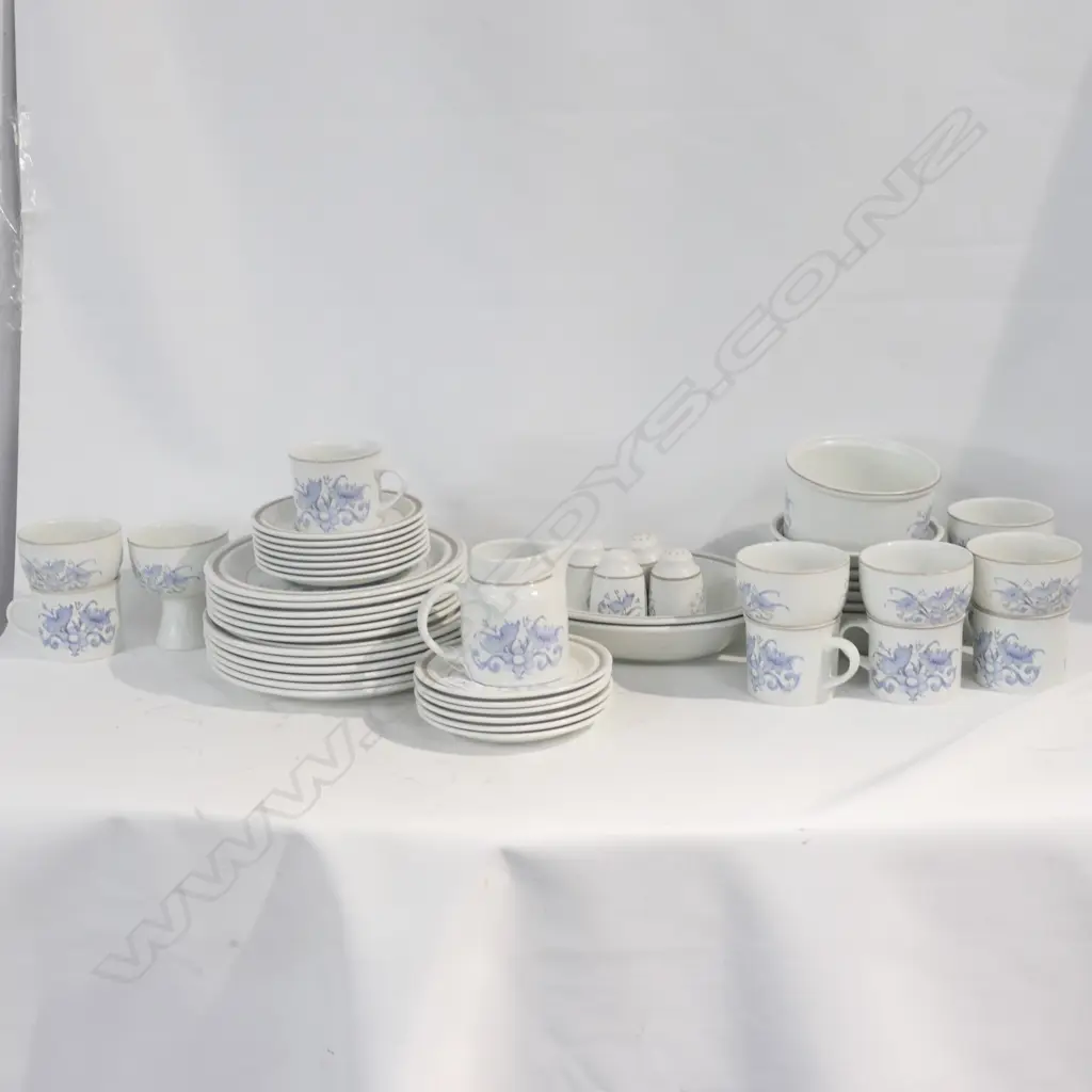 51 PCE 6 PLACE SETTINGS R. DOULTON 'INSPIRATION' Image 1++