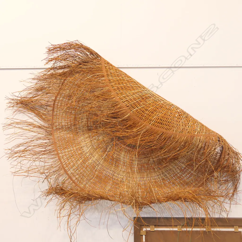 ABORIGINAL WOVEN FIBRE MATT CIRCULAR Dia.1400 Image 1++