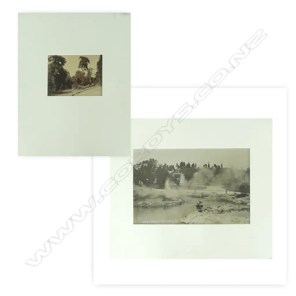 Two vintage silver gelatin photograph prints Image 1++