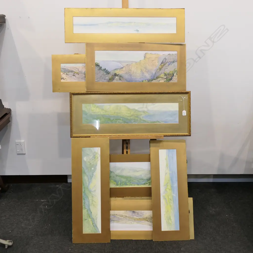 RARE SET OF WWI GALLIPOLI PRINTS BY SAPPER H. MOORE JONES Image 1++