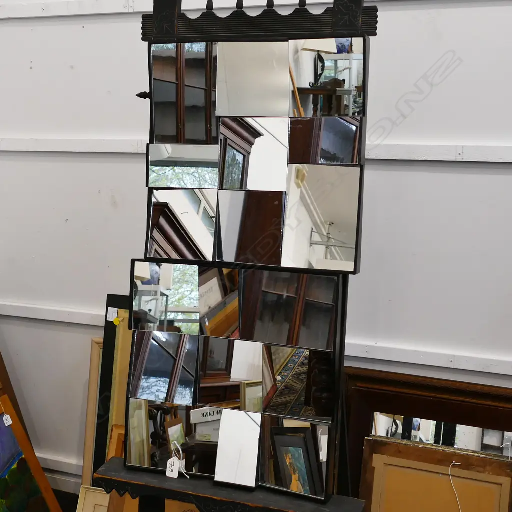 PAIR OF CONTEMPORARY MIRRORS Image 1++