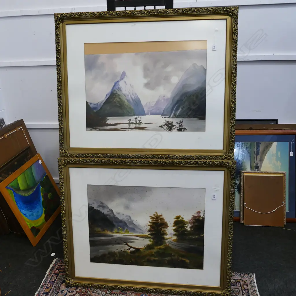 PR MARIANO ORTUZAR NEW ZEALAND SCENE W/CS 740 X 520MM Image 1++