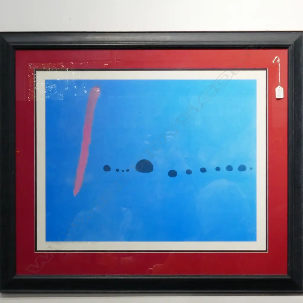 JOAN MIRO 'BLUE II' MOMA PRINT FRAME 800 X 935 Image 1++