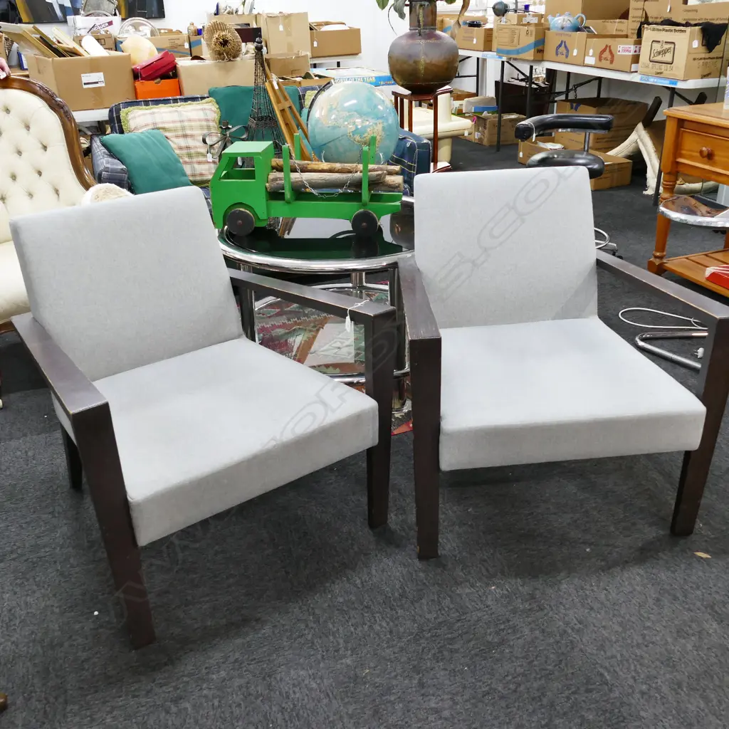 PR FRENCH LINE ARMCHAIRS DESIGNED BY DIDIER GOMEZ Image 1++