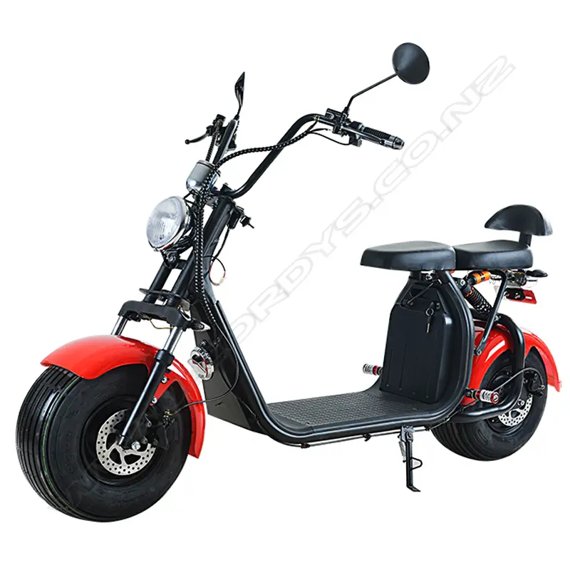 RED ELECTRIC BICYCLE SCOOTER AS NEW Image 1++