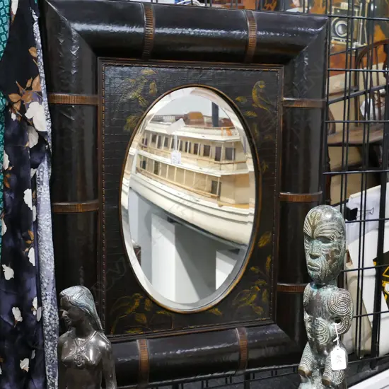 CHINOISERIE MIRROR 1000MM H 800MM W