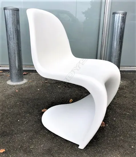 SET 4 PANTON CHAIRS WHITE Image 1++