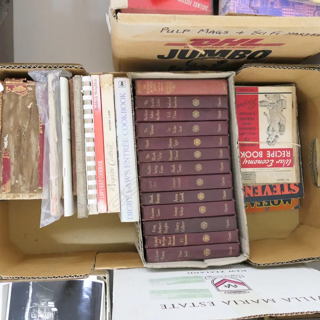 BOX OF BOOKS Image 1++