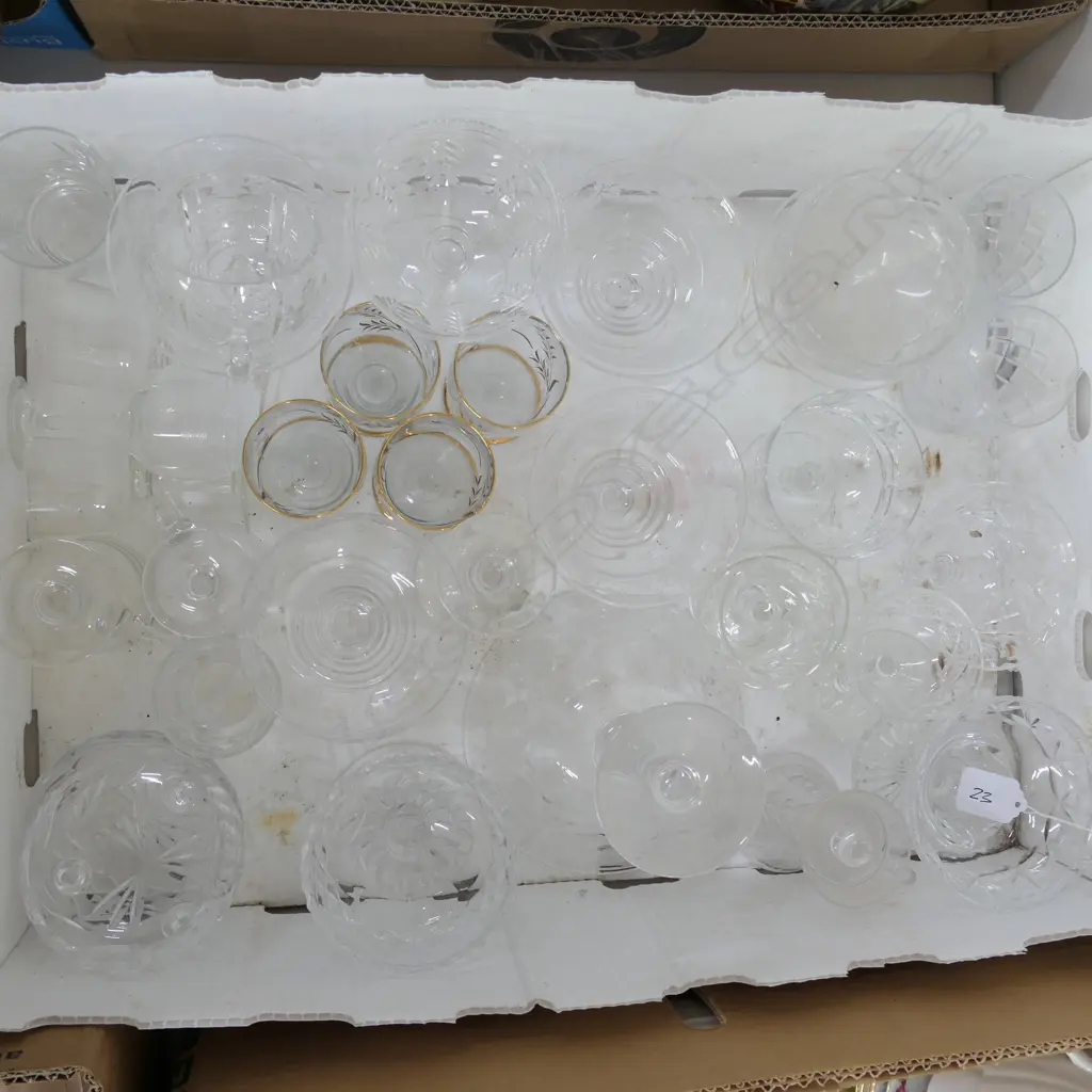 BOX LOT ASST. CRYSTAL Image 1++