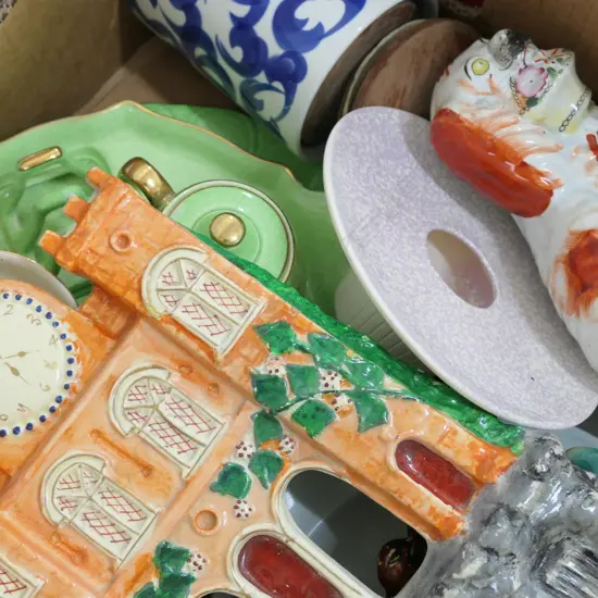 LOT ASST CHINA INCL. STAFFORDSHIRE / ROYAL WINTON ETC