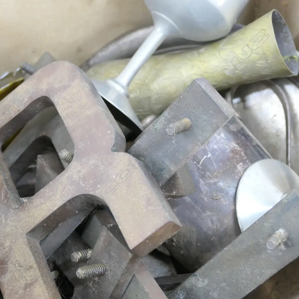 LOT ASST EPNS / METAL LETTERS ETC Image 1++