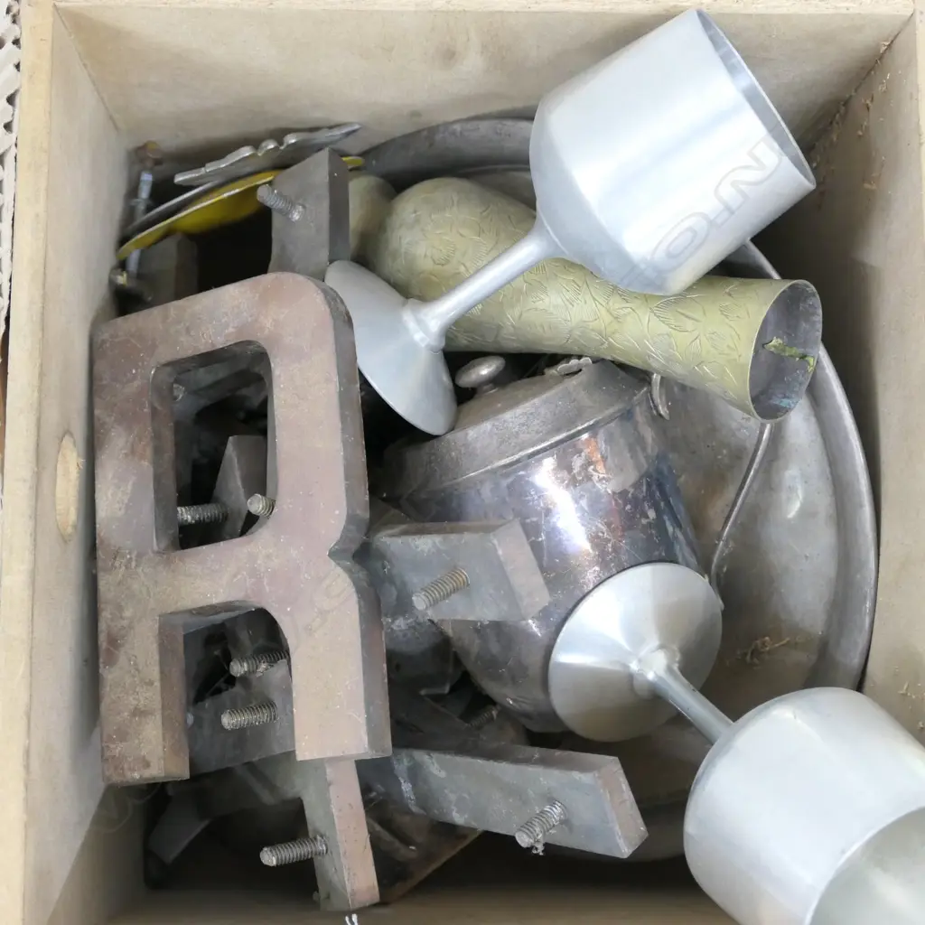 LOT ASST EPNS / METAL LETTERS ETC Image 1++