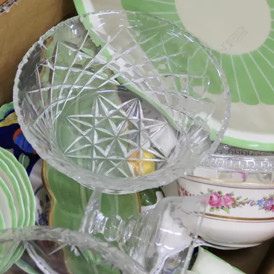 LOT ASST. CHINA / GLASSWARE ETC