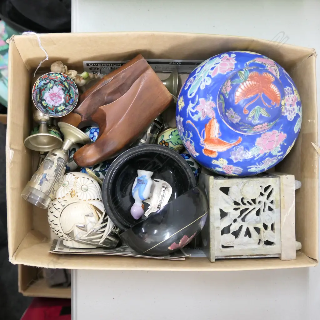 LOT ASSRTD CHINESE ITEMS INCL GINGER POT ETC Image 1++