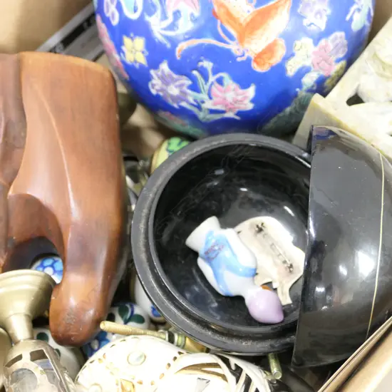 LOT ASSRTD CHINESE ITEMS INCL GINGER POT ETC