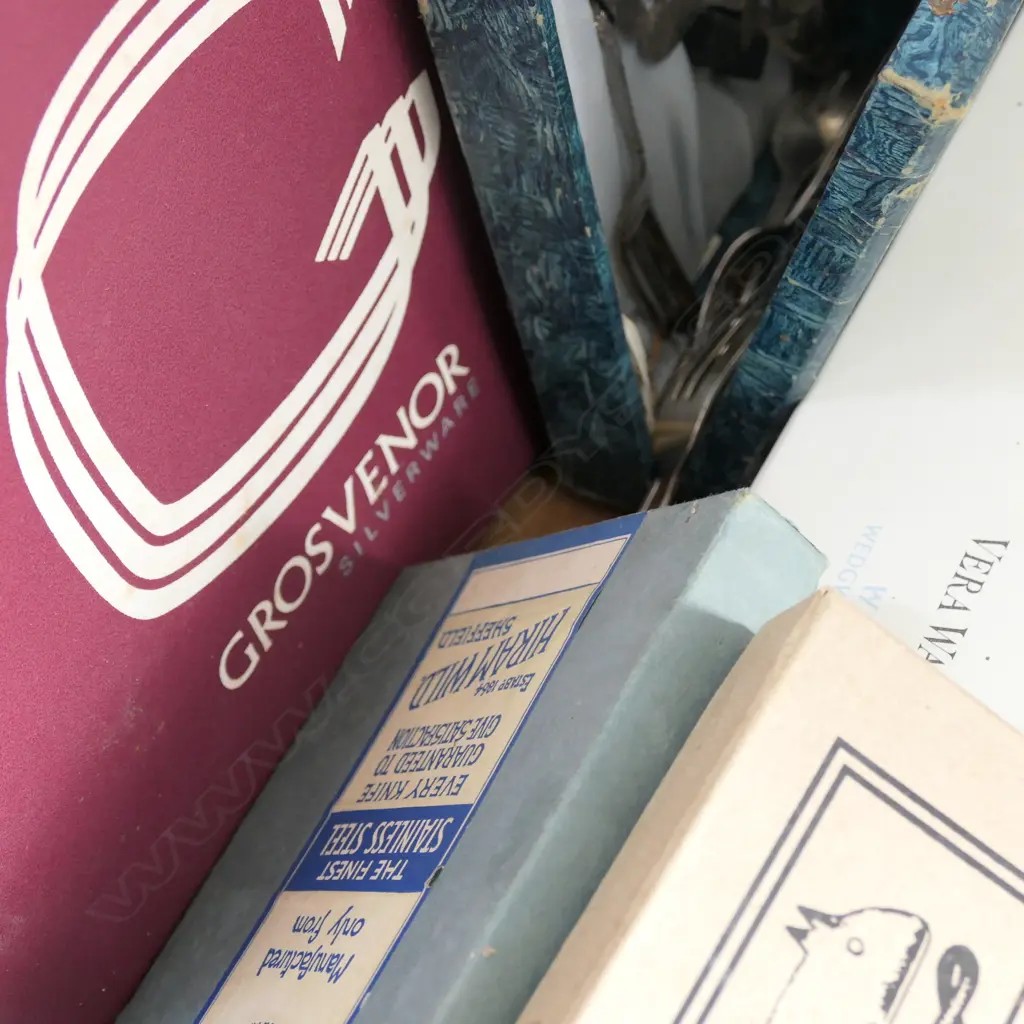 LOT ASST BOXED EP CUTLERY ETC Image 1++