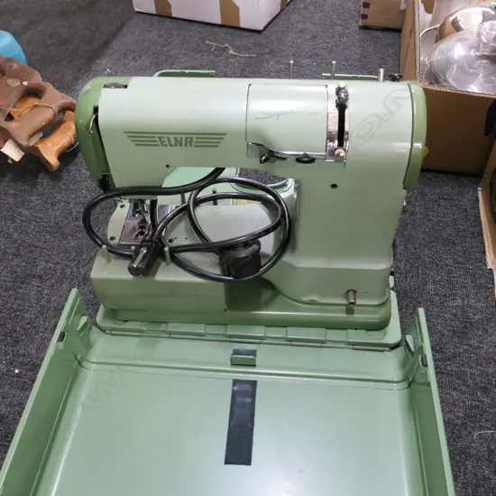 METAL CASED ELNA SEWING MACHINE