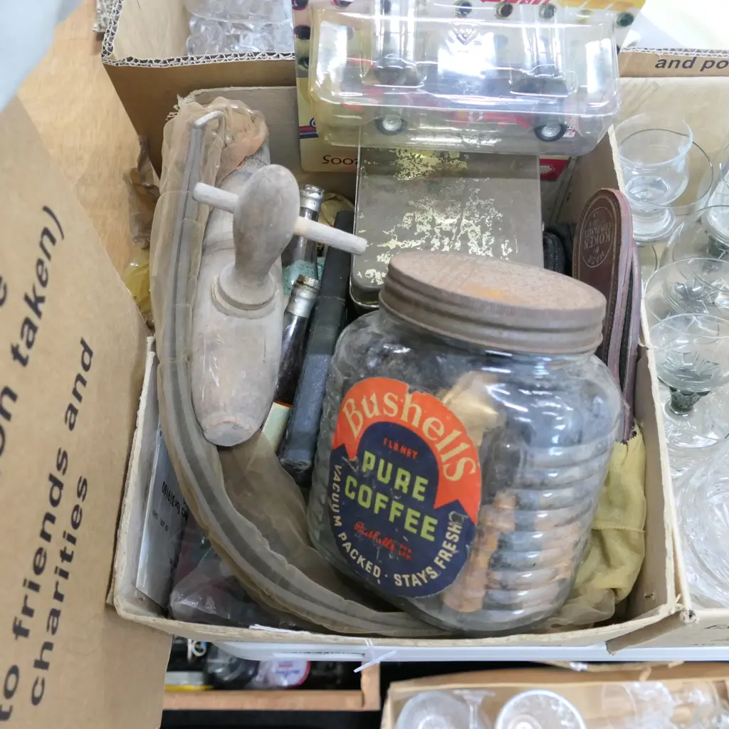 LOT ASST TOYS /MARBLES /BLOCKS/MINIATURE BOTTLES ETC Image 1++