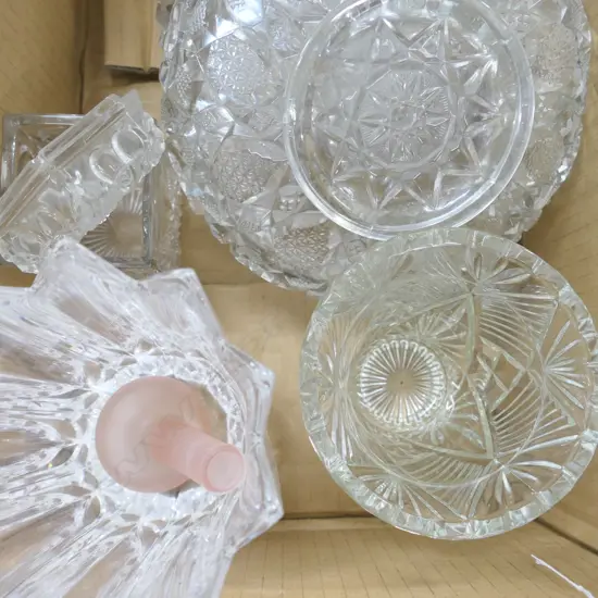 LOT ASST INCL. CRYSTAL ORREFORS VASE ETC