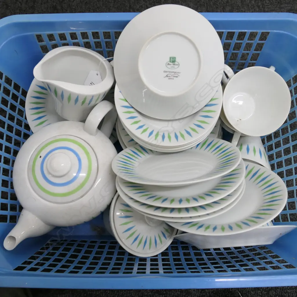 RETRO JAPANESE TEA SERVICE Image 1++