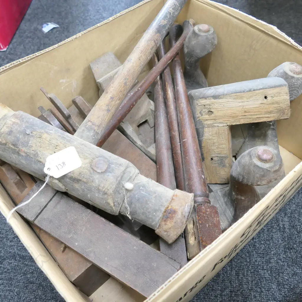 LOT ASST WOODEN PLANES /LEGS ETC Image 1++