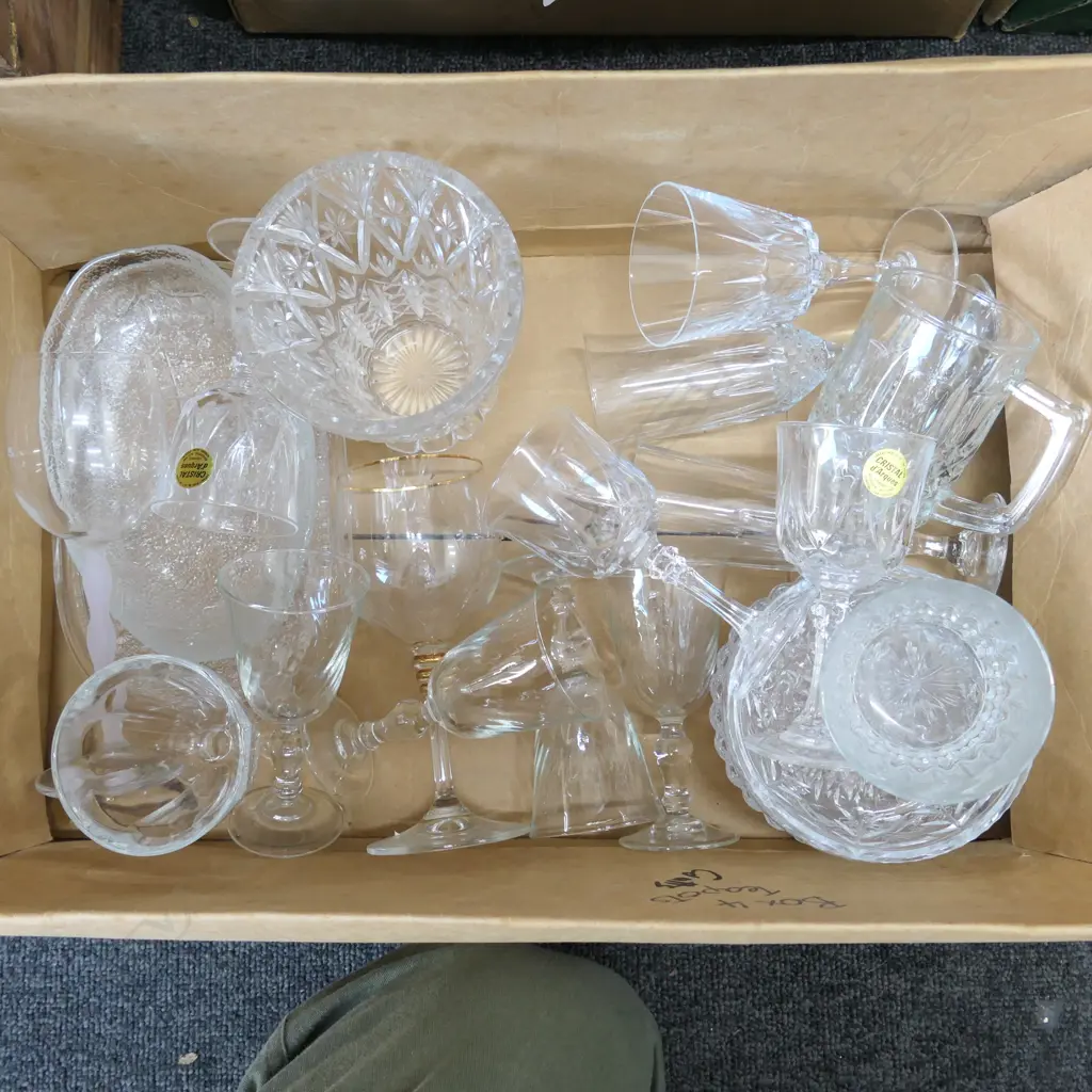 BOX LOT ASST. CRYSTAL Image 1++